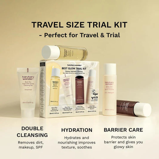 haruharu wonder Best Glow Trial Kit
