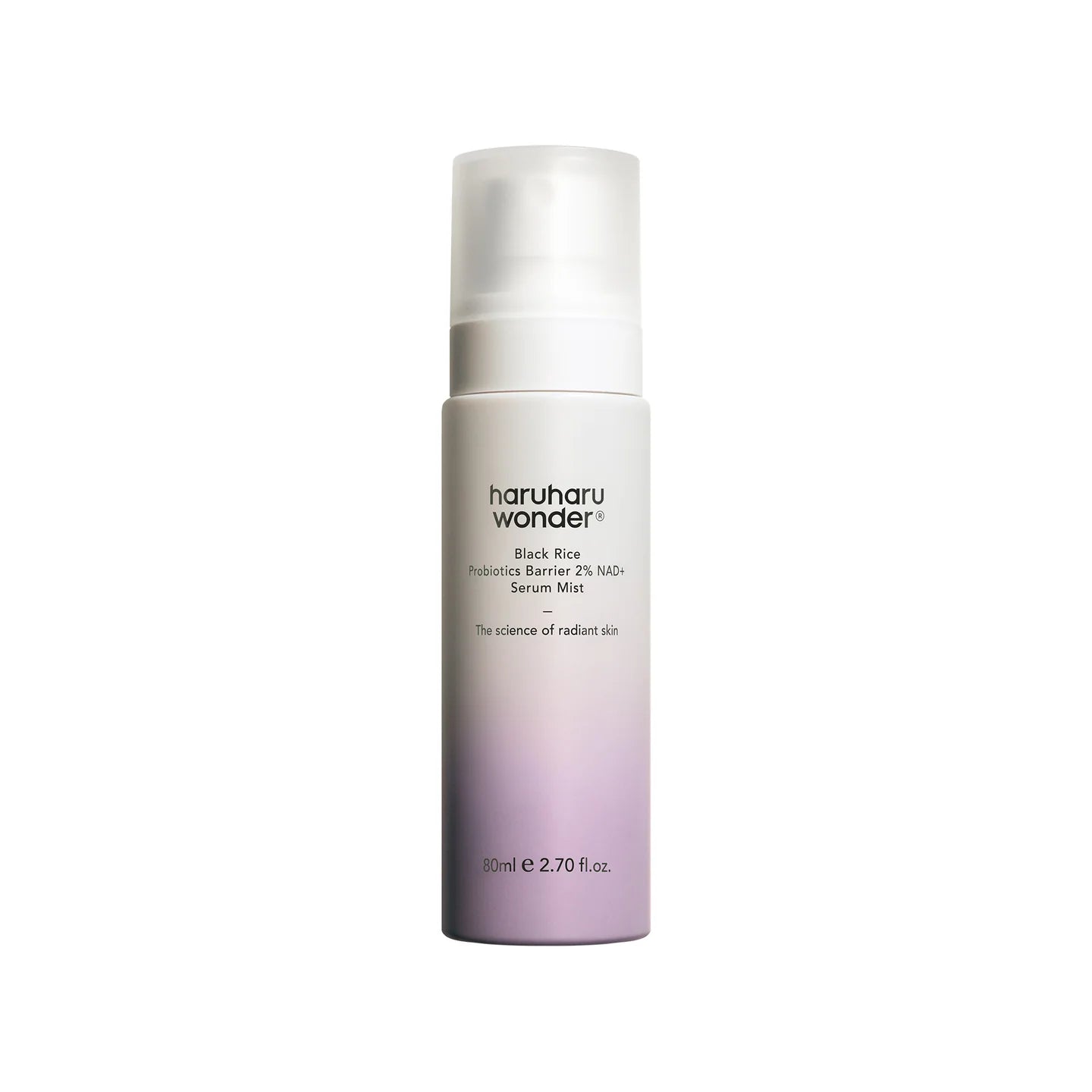 haruru wonder Black Rice Probiotics Barrier 2% NAD+ Serum Mist