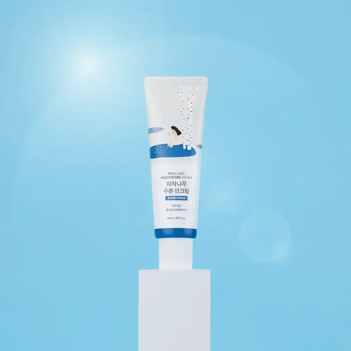 ROUND LAB Birch Moisturizing Sunscreen UVLock SPF 45+ Broad Spectrum
