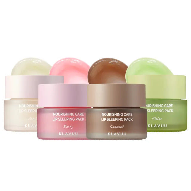 KLAVUU Nourishing Care Lip Sleeping Pack - 4 Types