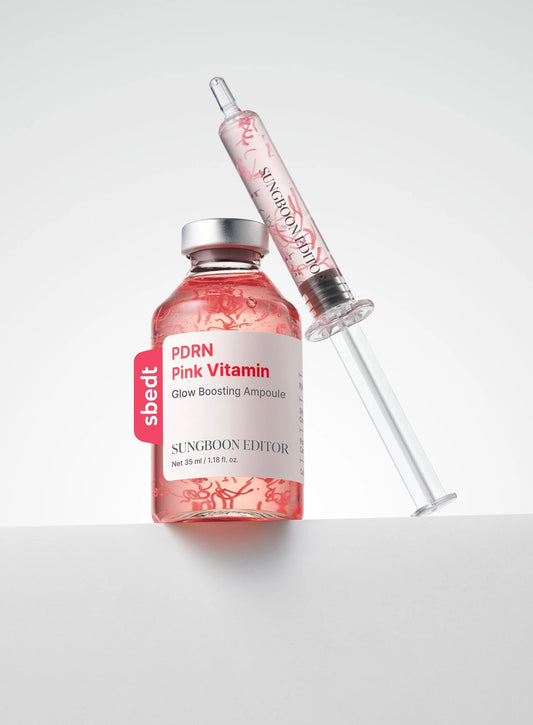 Sungboon Editor PDRN Pink Vitamin Glow Boosting Ampoule 40ml