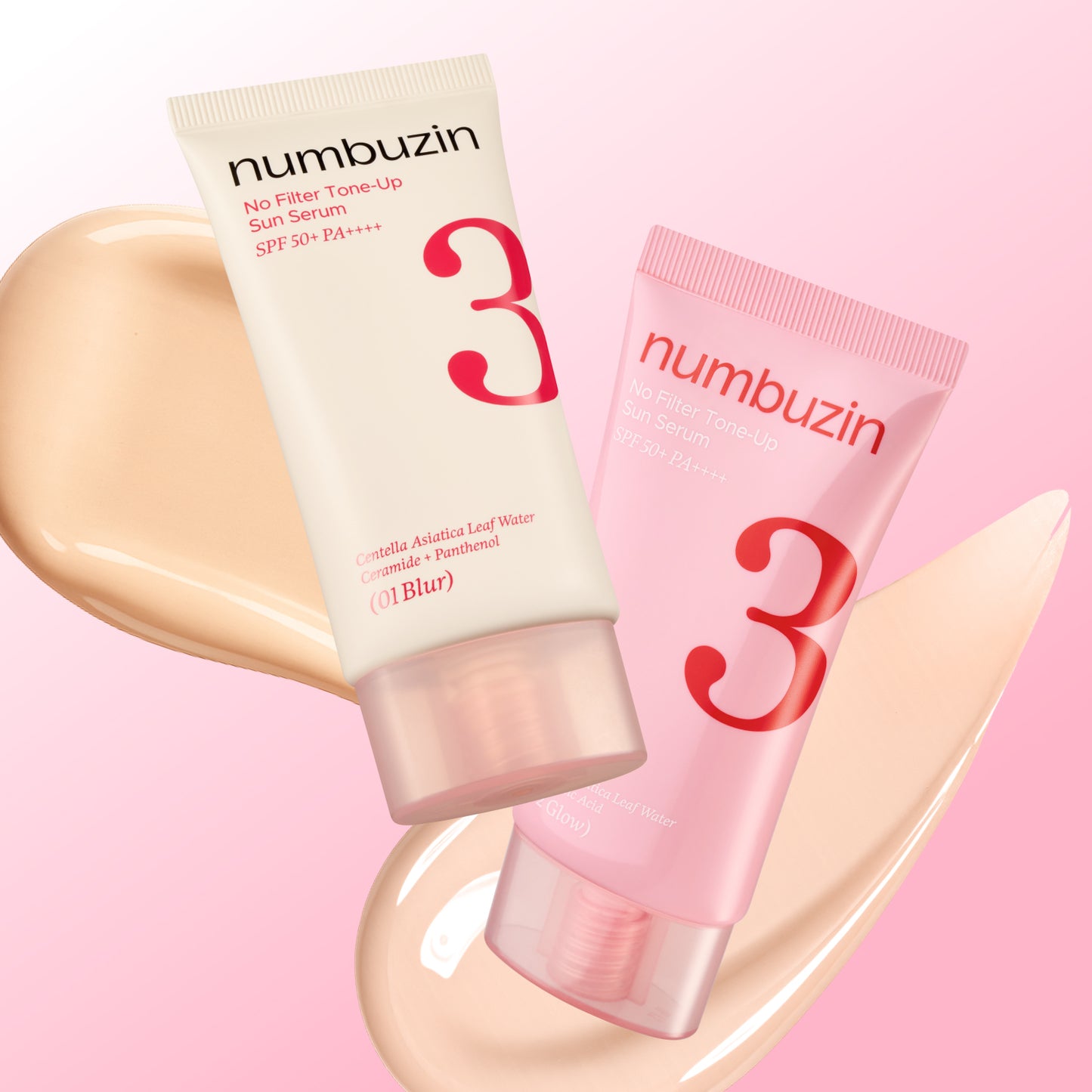 numbuzin No.3 No Filter Tone-Up Sun Serum