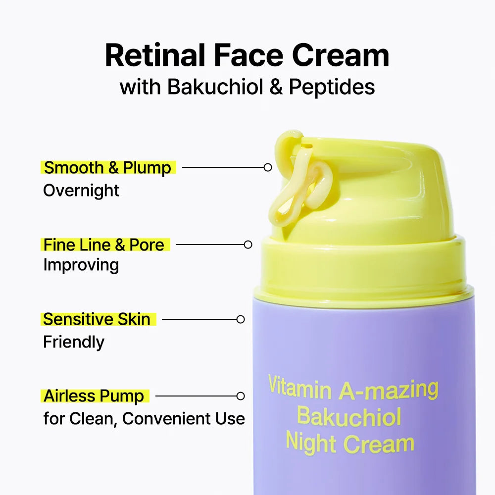 By Wishtrend Vitamin A-mazing Bakuchiol Night Cream