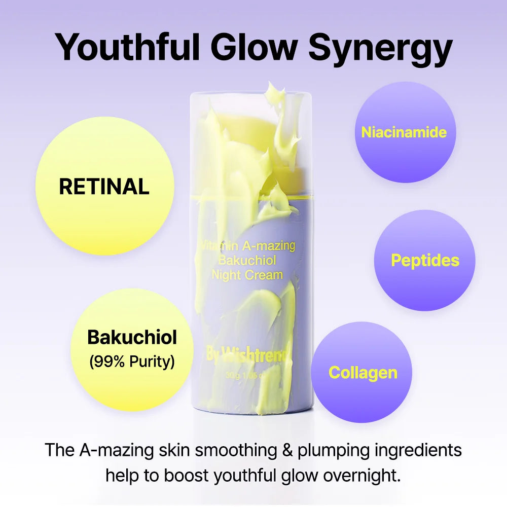 By Wishtrend Vitamin A-mazing Bakuchiol Night Cream