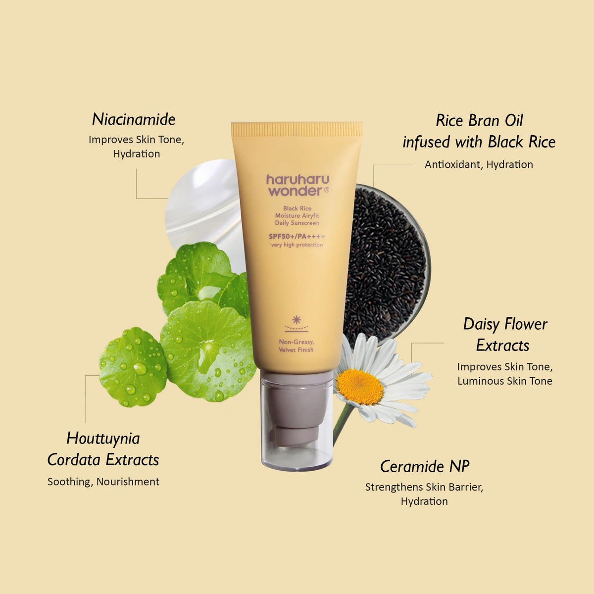 haruharu wonder Black Rice Moisture Airyfit Sunscreen