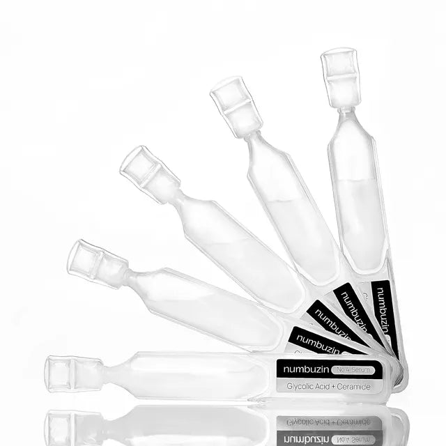 numbuzin No.4 Ceramide AHA Glazed Skin Prep Serum Vial Set