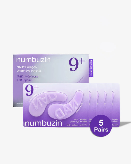 numbuzin No.9 NAD+ Collagen Under Eye Patches (5 pairs)