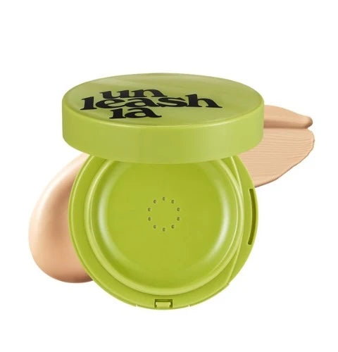 UNLEASHIA Satin Wear Healthy-Green Cushion
