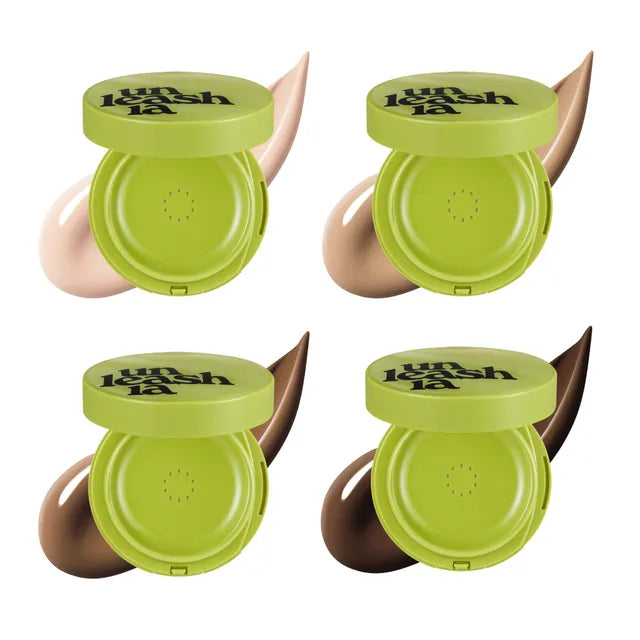UNLEASHIA Satin Wear Healthy-Green Cushion