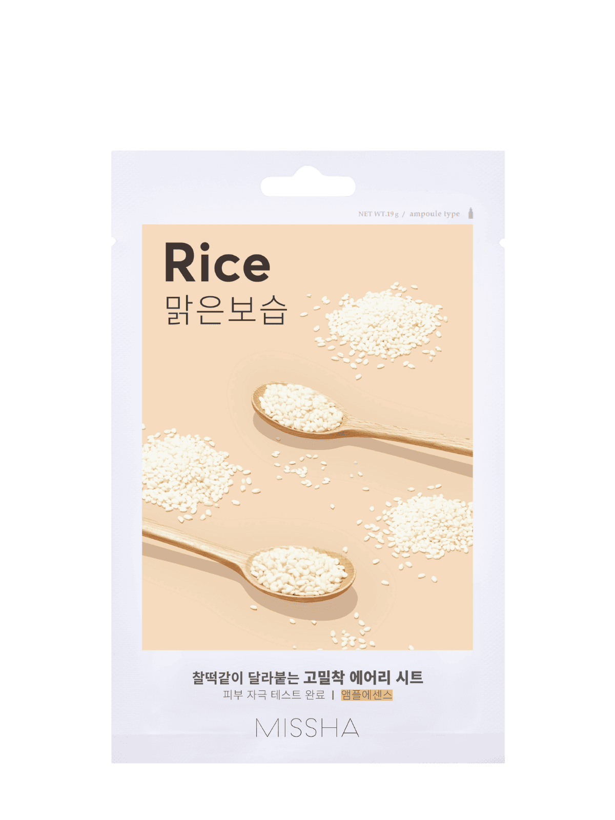 MISSHA AIRY Fit Sheet Mask (Rice)