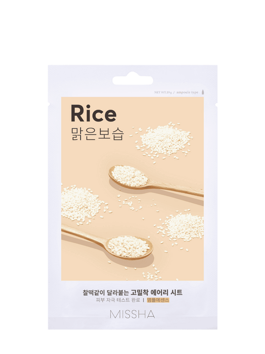 MISSHA AIRY Fit Sheet Mask (Rice)