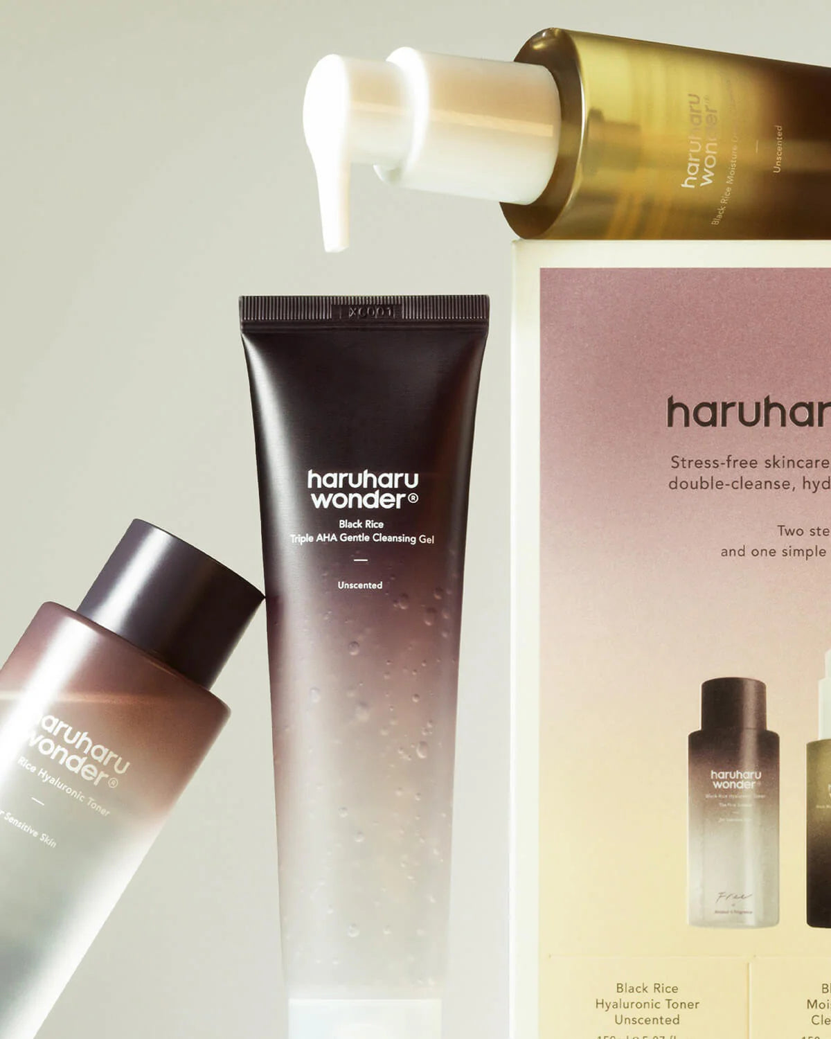 haruharu wonder Cleanse and Glow Set