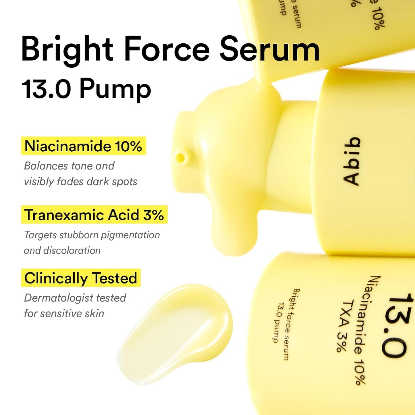 Abib Bright force serum 13.0 pump