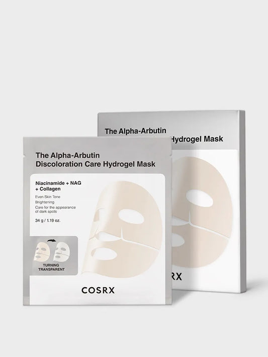 قناع الهيدروجيل للعناية بتغير لون البشرة Alpha-Arbutin من COSRX
