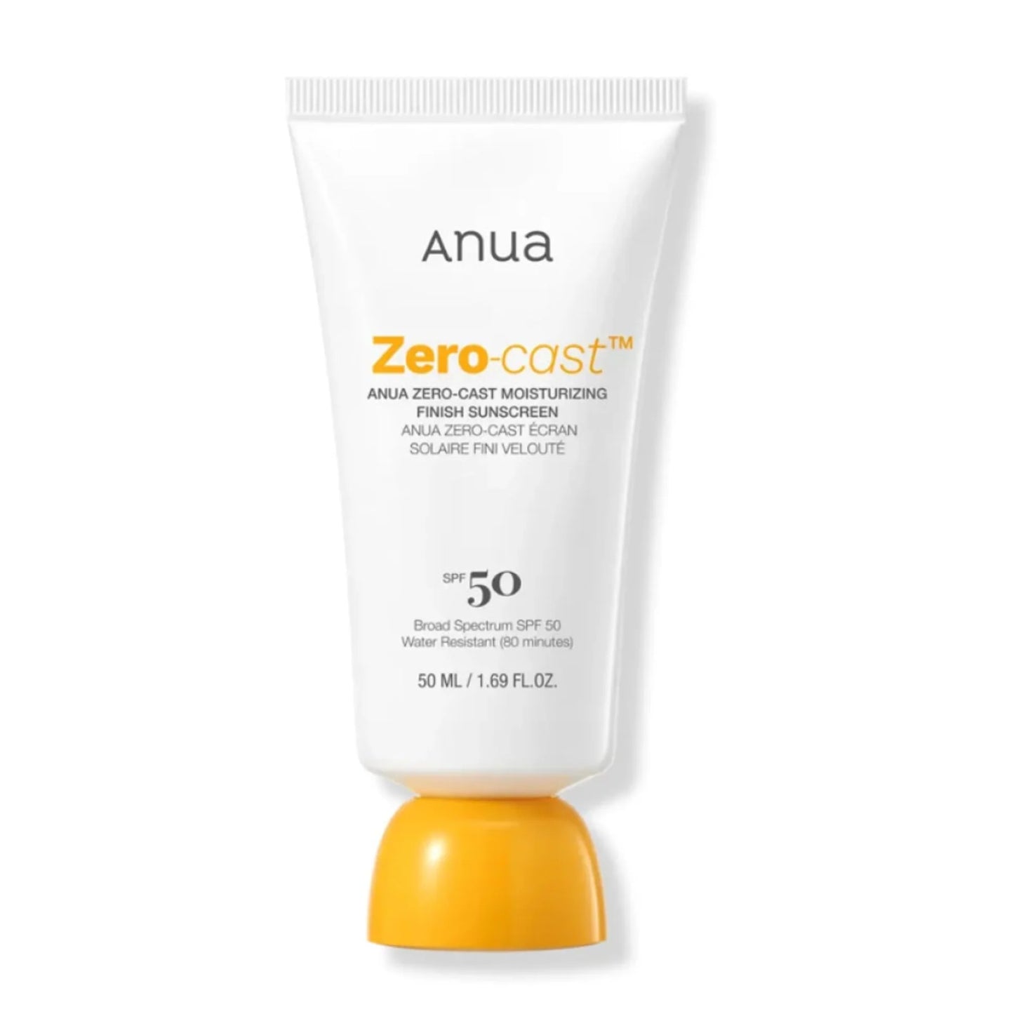 Anua Zero-cast Moisturizing Finish Sunscreen
