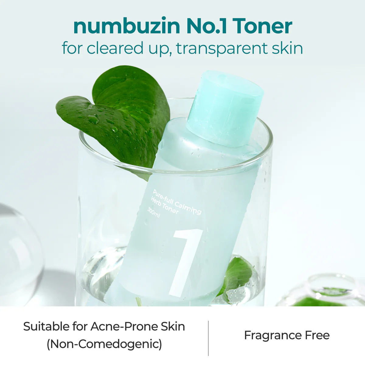 numbuzin No.1 Pure-Full Calming Herb Toner