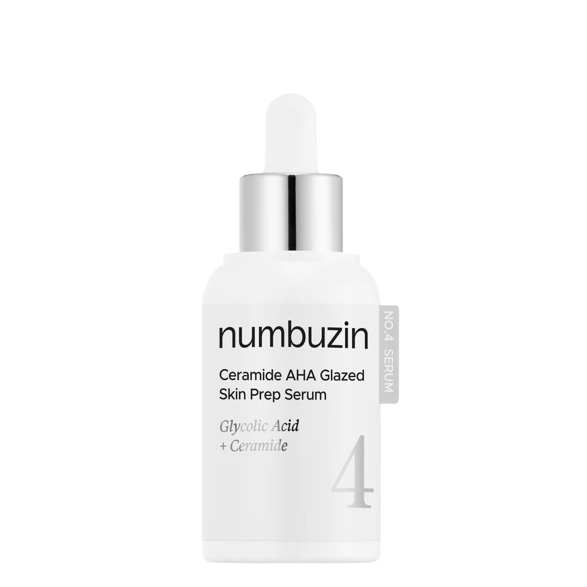 numbuzin No.4 Ceramide AHA Glazed Skin Prep Serum