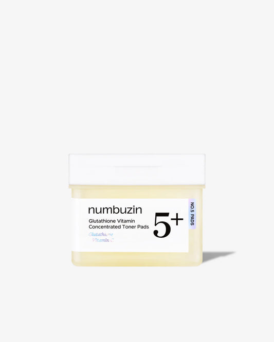 numbuzin No.5 Vitamin-Niacinamide Concentrated Toner Pads
