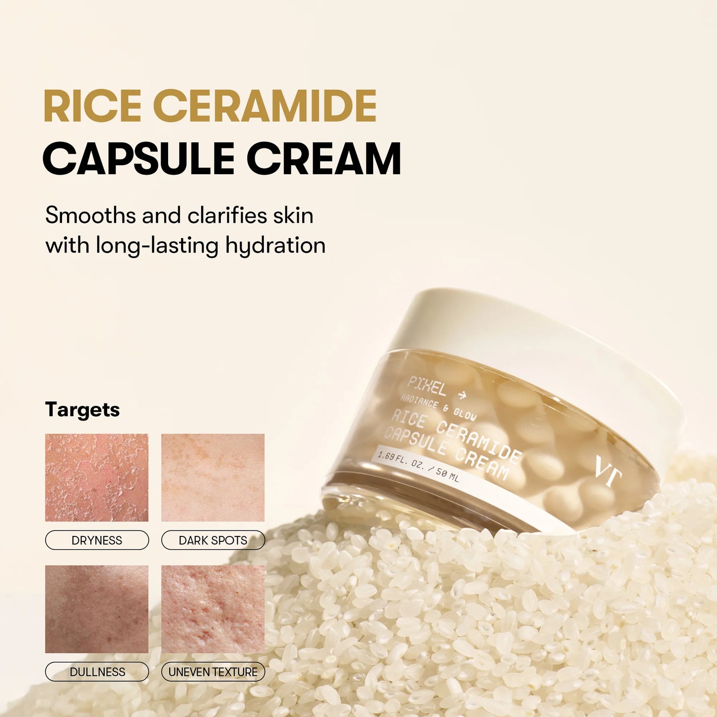Vt Rice Ceramide Capsule Cream