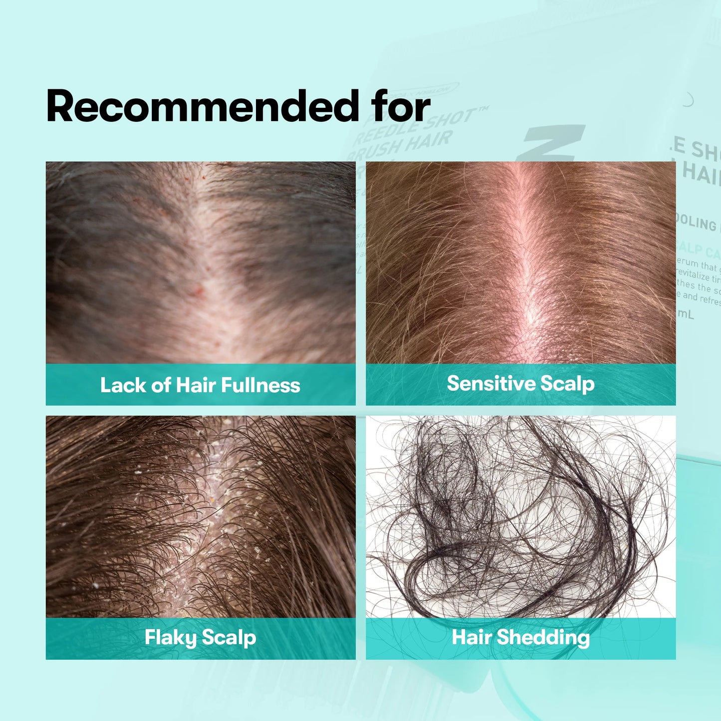 VT PDRN Reedle Shot Brush Hair Serum