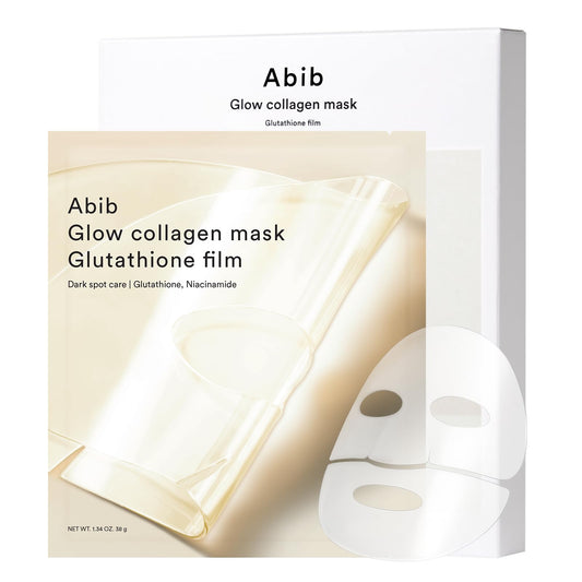 Abib Glow Collagen Mask Glutathione Film Set