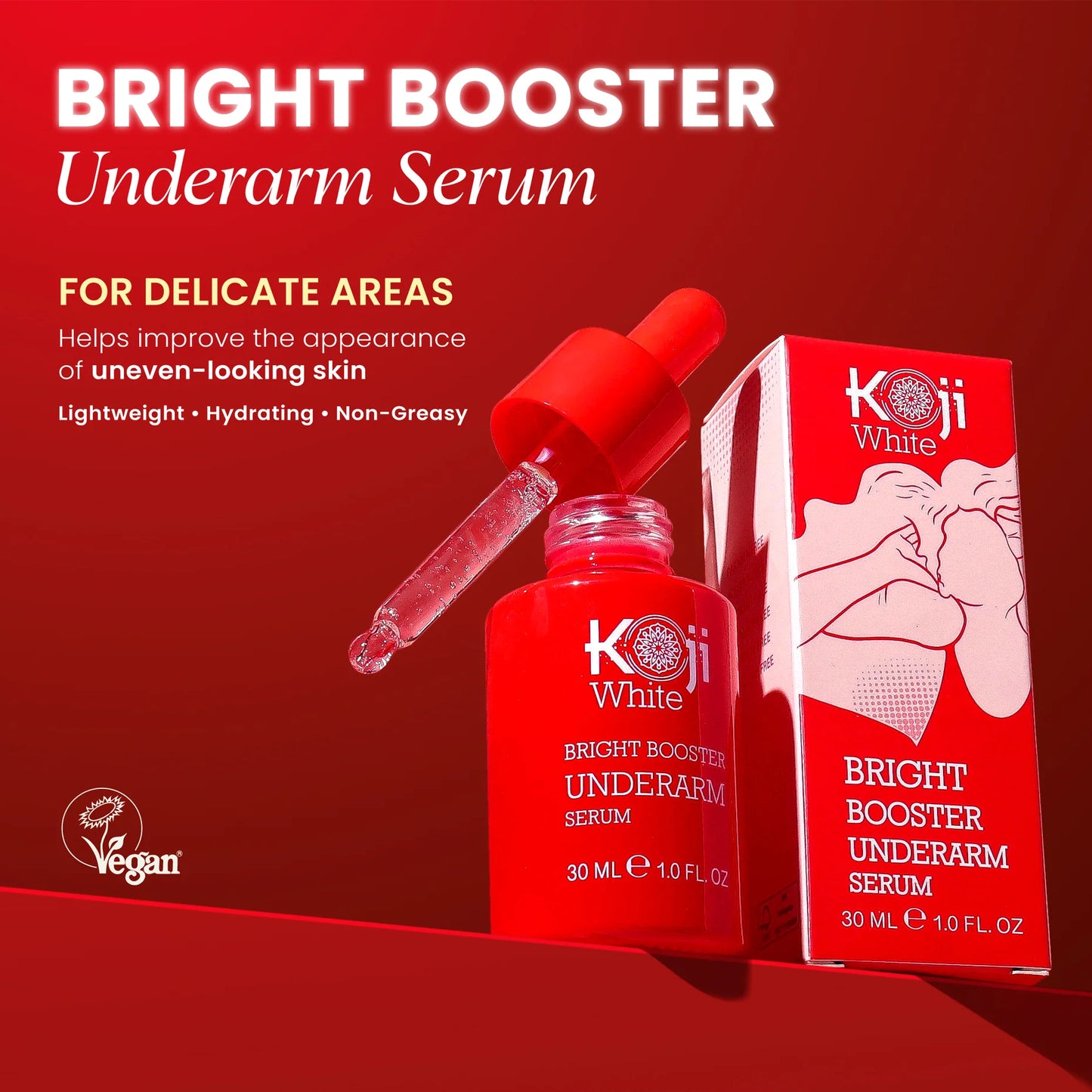 Koji White Bright Booster Underarm Serum