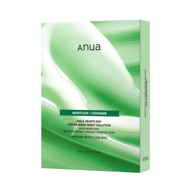 Anua Heartleaf Cream Mask Night Solution Mask