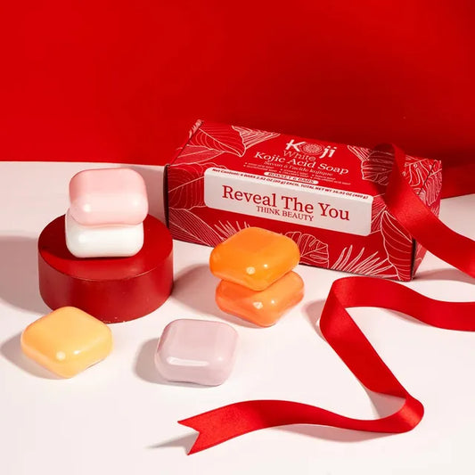 Koji White  Kojic Acid Soap 6 Formulas Gift Set
